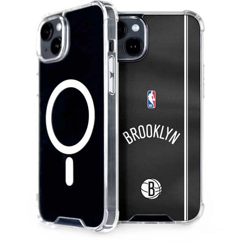 NBA Brooklyn Nets Jersey iPhone 15 MagSafe Case